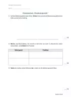 Vorschau - Klassenarbeiten - Klassenarbeit Molekulargenetik - Deckblatt
