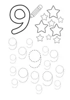 anteprima - Materiale interattivo - Numero 9 - matematica, classe prima primaria - Pagina 2