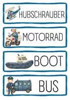 Vorschau - Bildkarten - Begriffe Thema Polizei - Seite 3