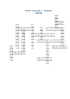 Vorschau - Spiele - Kreuzworträtsel zu Pontes 1 Lektion 7 (Vokabeln) - Seite 2