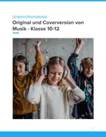 Vorschau - Unterrichtsreihen - Original & Coverversion von Musik – Musikunterricht Arbeitsheft (Klasse 10–12) - Seite 1