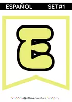 Vista previa - Refuerzo / NEE / Materiales de apoyo - Banderines de bienvenida y welcome - página 3