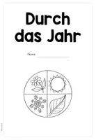 Vorschau - Unterrichtsreihen - Durch das Jahr - Arbeitsblätter für die 1./2. Klasse - Seite 2