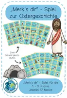 Vorschau - Spiele - "Merk´s dir" - Spiel zur Ostergeschichte - Klasse 1-3 - Deckblatt