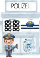 Vorschau - Unterrichtsreihen - Materialpaket POLIZEI - Seite 1