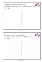 Vorschau - Arbeitsblätter - ABC - Heft Grundschrift - Seite 2