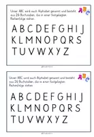 Vorschau - Arbeitsblätter - ABC - Heft Grundschrift - Seite 3