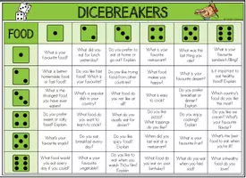 Vorschau - Arbeitsblätter - Dicebreakers - Food - Seite 1