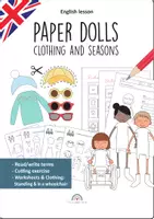 Vorschau - Arbeitsblätter - Paper Dolls _ Clothing and Seasons _ Kleidung und Jahreszeiten _ Englisch Unterricht - Deckblatt