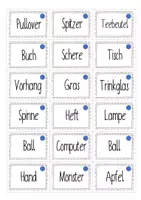 Vorschau - Spiele - Wortarten - Karten - Raten, 2./3.Klasse - Seite 1