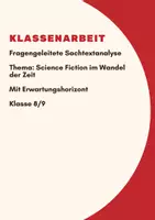 Vorschau - Klassenarbeiten - Sachtextanalyse - Klassenarbeit mit Erwartungshorizont - Deckblatt