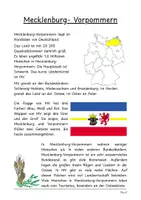 Vorschau - Arbeitsblätter - Bundesland Mecklenburg-Vorpommern - Seite 1