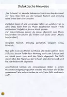 Vorschau - Stundenentwürfe - Materialpaket Karneval der Tiere ~ Grundschule Musik - Seite 1