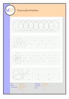 Vorschau - Arbeitsblätter - Materialpaket - Raum & Form - Muster - Deckblatt