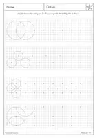 Vorschau - Arbeitsblätter - Arbeitsblätter - Raum & Form - Kreismuster fortsetzen mit dem Zirkel - Deckblatt