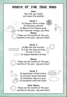 Vorschau - Arbeitsblätter - Months of the Year Song – Englisch lernen mit Bewegung | Englische Lieder | Grundschule - Seite 2