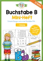 Vorschau - Arbeitsblätter - Mini-Heft zum Buchstaben B/b - Deckblatt