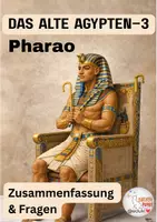 Vorschau - Test - Das Alte Ägypten–3: Pharao | Zusammenfassung & Fragen - Deckblatt