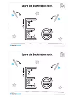 Vorschau - Arbeitsblätter - Mini-Heft zum Buchstaben E/e - Seite 2