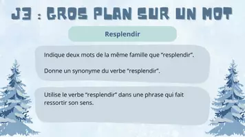 Aperçu - Présentation / Support pour le tableau - Rituel début d'heure français 4e janvier - Page 3