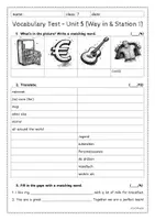 Vorschau - Test - Vocabulary Test - Ireland (nach bekanntem Lehrwerk) - Seite 3