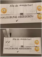 Vorschau - Poster - HÜ abgegeben - Anwesenheitsliste - Deckblatt