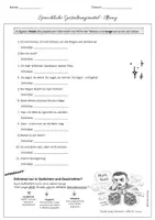 Vorschau - Arbeitsblätter - Sprachliche Gestaltungsmittel – Merkzettel + Übung + Lösungen (Sek I) GenZ - Seite 1