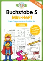 Vorschau - Arbeitsblätter - Mini-Heft zum Buchstaben S/s - Deckblatt
