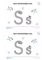 Vorschau - Arbeitsblätter - Mini-Heft zum Buchstaben S/s - Seite 2