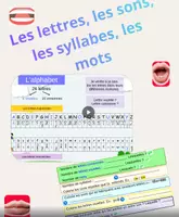 Aperçu - Apprentissages en autonomie - Dossier Lettres, sons, syllabes, mots - Page de couverture