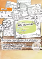 Vorschau - Stundenentwürfe - Gegenstandsbeschreibung Selbstlernheftchen - Deckblatt