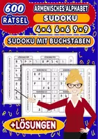 Vorschau - Spiele - ARMENISCHES ALPHABET-SUDOKU – 600 RÄTSEL MIT LÖSUNGEN - Deckblatt