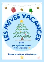 Vista previa - Refuerzo / NEE / Materiales de apoyo - Les meves vacances❄️💙 - página 1
