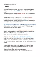 Vorschau - Stundenentwürfe - Schneider von Ulm Sachunterricht Lesetext Erfinder Flugapparat - Seite 1