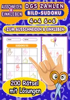 Vorschau - Arbeitsblätter - Zeichen-Sudoku (DGS) – 200 Rätsel mit Handzeichen (Zahlen 1–6) zum Ausschneiden und Einkleben - Deckblatt