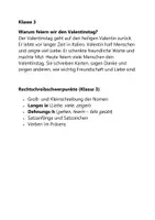 Vorschau - Arbeitsblätter - Diktat Warum feiern wir den Valentinstag KLasse 2 3 4 - Seite 2