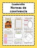 Vista previa - Hojas de trabajo - Cuadernillo Normas de convivencia - Portada