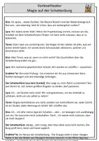 Vorschau - Text - Vorlesetheater - Magie auf der Schattenburg - plus Cliparts - Seite 2
