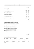 Vorschau - Test - Young World 4 - Englisch Vocitest Unit 1 - Seite 1