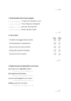 Vorschau - Test - Young World 4 - Englisch Vocitest Unit 2 - Seite 1