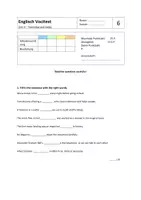 Vorschau - Test - Young World 4 - Englisch Vocitest Unit 3 - Deckblatt