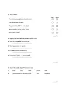 Vorschau - Test - Young World 4 - Englisch Vocitest Unit 3 - Seite 1