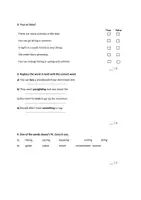 Vorschau - Test - Young World 4 - Englisch Vocitest Unit 4 - Seite 1