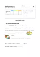 Vorschau - Test - Young World 4 - Englisch Vocitest Unit 5 - Deckblatt