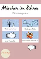 Vorschau - Poster - ein Märchen im Schnee - Reihentransaprenz - Deckblatt