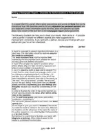 Vorschau - Arbeitsblätter - How to Write a Newspaper Report (Checklist/Feedback) - Seite 1