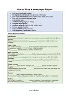 Vorschau - Arbeitsblätter - How to Write a Newspaper Report - Seite 2