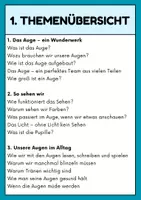 Vorschau - Unterrichtsreihen - XL Kartei: 15 Sachtexte - Das Auge - Seite 1