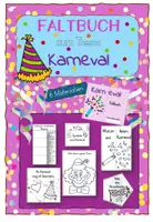 Vorschau - Arbeitsblätter - Faltbuch zum Thema Karneval - Deckblatt