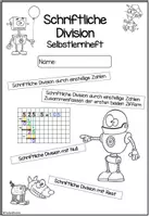 Vorschau - Arbeitsblätter - Selbstlernheft schriftliche Division - Seite 3